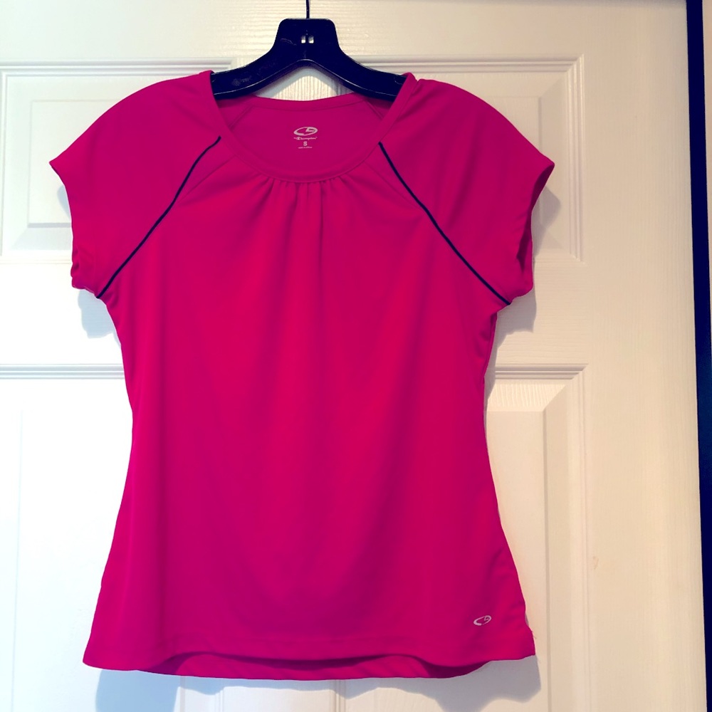 Hot Pink Champion Workout Top